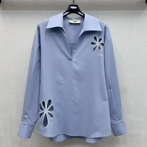 Replica Fendi Tracksuits Short Sleeved For Women #1453298 $96.00 USD for Wholesale