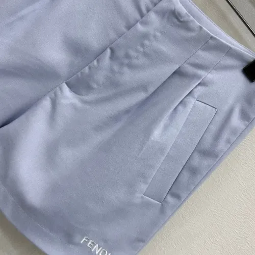 Replica Fendi Tracksuits Short Sleeved For Women #1453298 $96.00 USD for Wholesale
