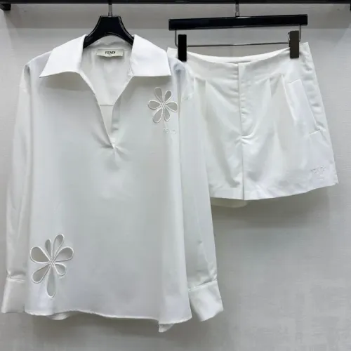 Cheap Fendi Tracksuits Short Sleeved For Women #1453299, $$96.00 USD On Fendi Tracksuits
