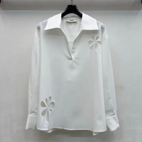 Replica Fendi Tracksuits Short Sleeved For Women #1453299 $96.00 USD for Wholesale