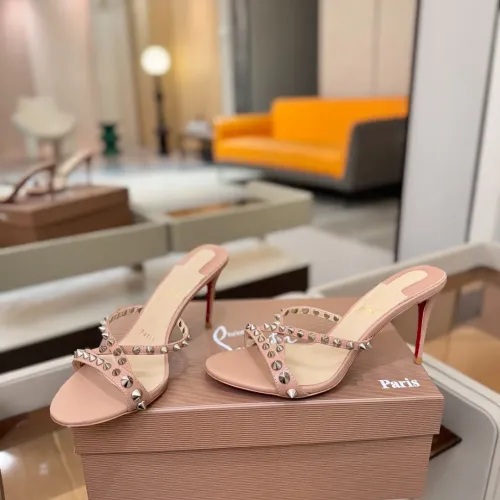 Cheap Christian Louboutin CL Slippers For Women #1453300, $$108.00 USD On Christian Louboutin CL Slippers