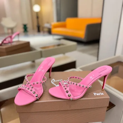 Cheap Christian Louboutin CL Slippers For Women #1453301, $$108.00 USD On Christian Louboutin CL Slippers