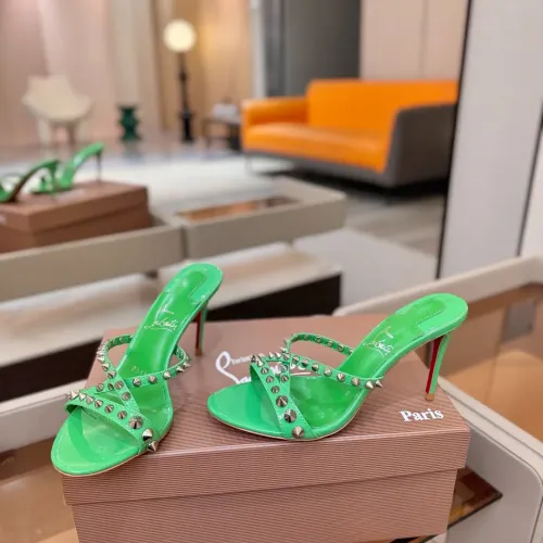 Cheap Christian Louboutin CL Slippers For Women #1453304, $$108.00 USD On Christian Louboutin CL Slippers