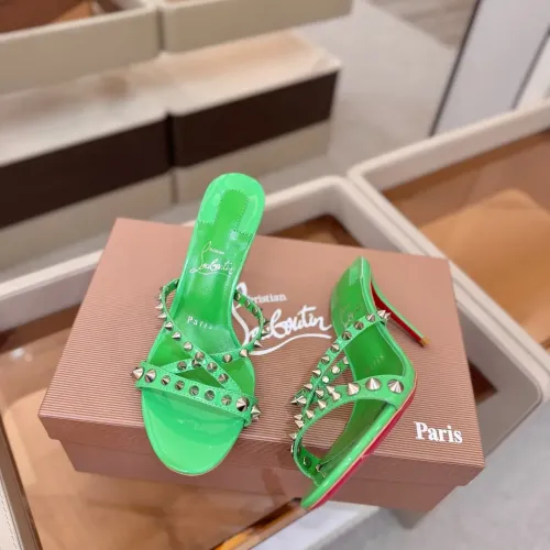 Replica Christian Louboutin CL Slippers For Women #1453304 $108.00 USD for Wholesale