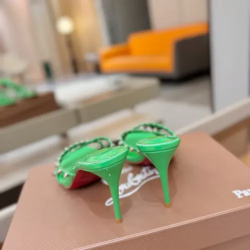Replica Christian Louboutin CL Slippers For Women #1453304 $108.00 USD for Wholesale