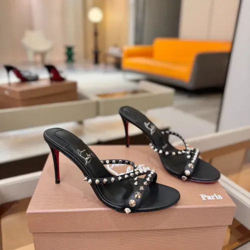 Replica Christian Louboutin CL Slippers For Women #1453305 $108.00 USD for Wholesale