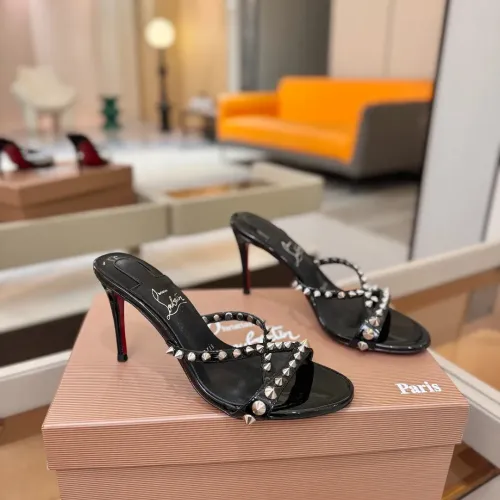 Replica Christian Louboutin CL Slippers For Women #1453306 $108.00 USD for Wholesale