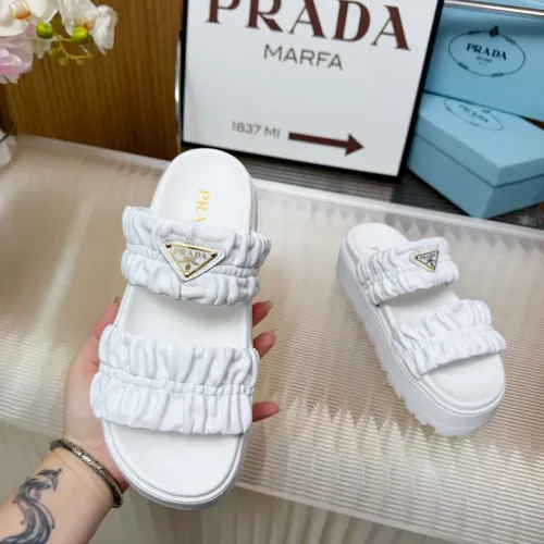 Replica Prada Slippers For Women #1453353 $96.00 USD for Wholesale