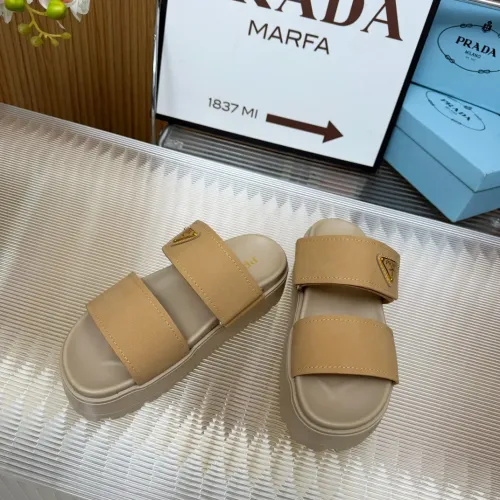 Replica Prada Slippers For Women #1453355 $96.00 USD for Wholesale
