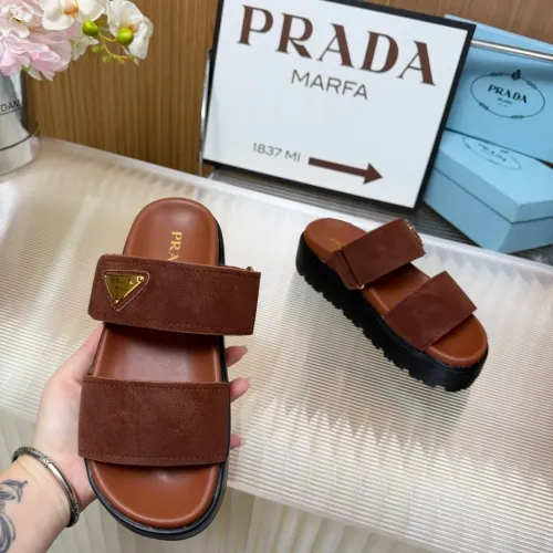 Replica Prada Slippers For Women #1453356 $96.00 USD for Wholesale