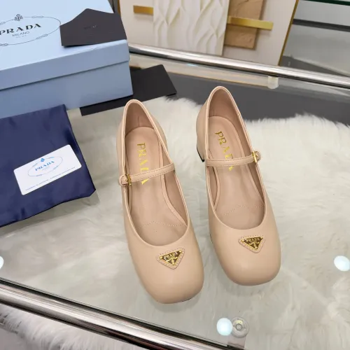 Replica Prada High-heeled Shoes For Women #1453364 $102.00 USD for Wholesale