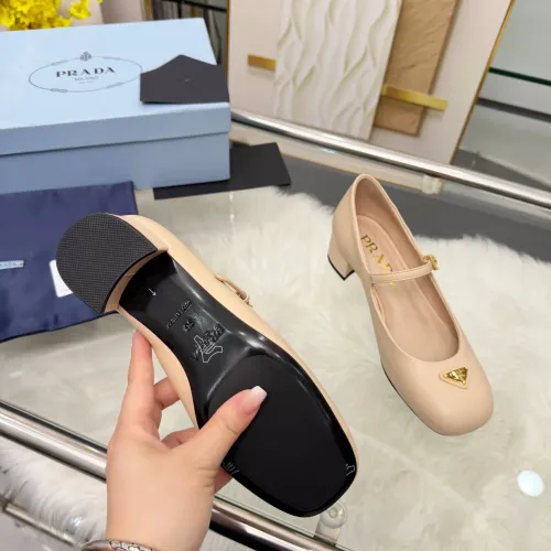 Replica Prada High-heeled Shoes For Women #1453364 $102.00 USD for Wholesale