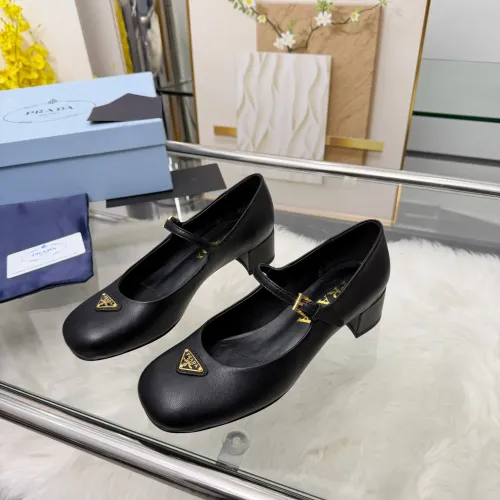 Cheap Prada High-heeled Shoes For Women #1453365, $$102.00 USD On Prada High-heeled Shoes