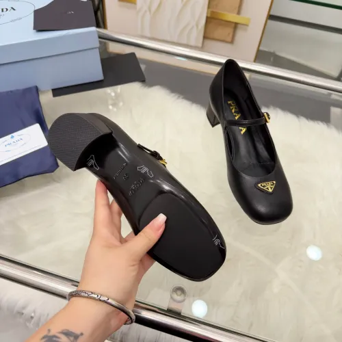 Replica Prada High-heeled Shoes For Women #1453365 $102.00 USD for Wholesale