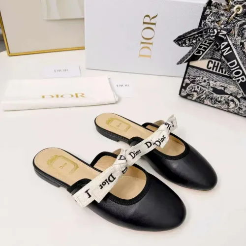Replica Christian Dior Slippers For Women #1453382 $88.00 USD for Wholesale