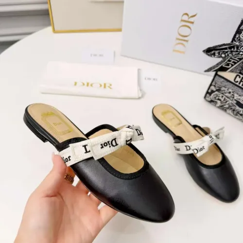 Replica Christian Dior Slippers For Women #1453382 $88.00 USD for Wholesale