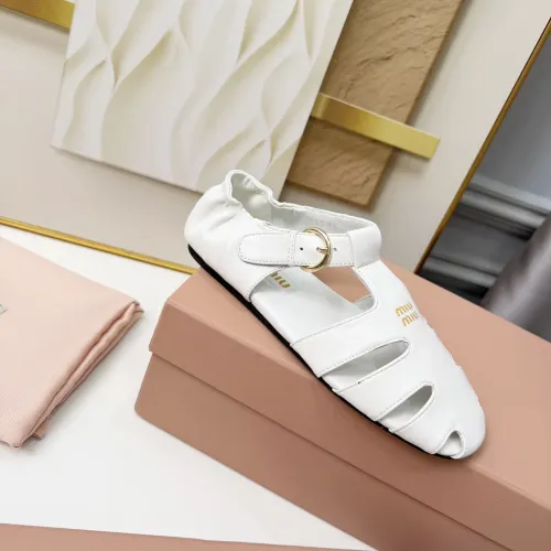 Replica MIU MIU Sandal For Women #1453383 $100.00 USD for Wholesale