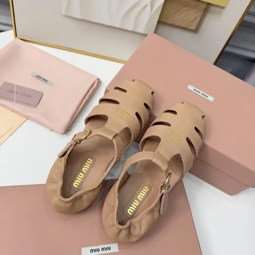 Replica MIU MIU Sandal For Women #1453385 $100.00 USD for Wholesale