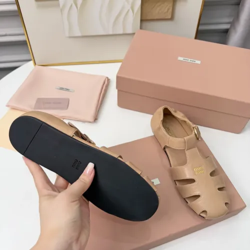 Replica MIU MIU Sandal For Women #1453385 $100.00 USD for Wholesale