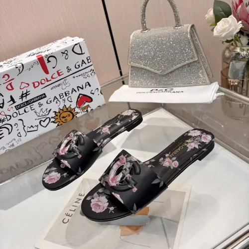 Cheap Dolce &amp; Gabbana D&amp;G Slippers For Women #1453393, $$85.00 USD On Dolce &amp; Gabbana D&amp;G Slippers