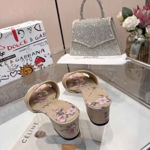 Replica Dolce & Gabbana D&G Slippers For Women #1453395 $88.00 USD for Wholesale