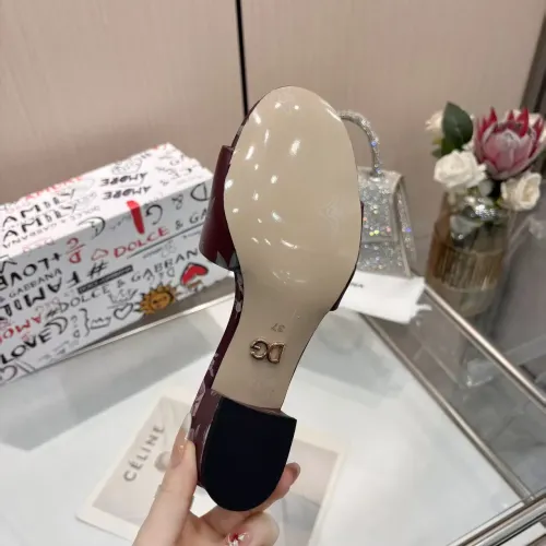 Replica Dolce & Gabbana D&G Slippers For Women #1453397 $88.00 USD for Wholesale