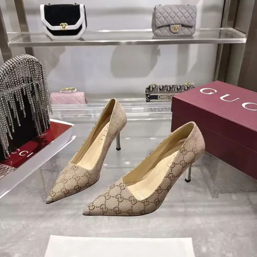 Cheap Gucci High-Heeled Shoes For Women #1453399, $$102.00 USD On Gucci High-Heeled Shoes