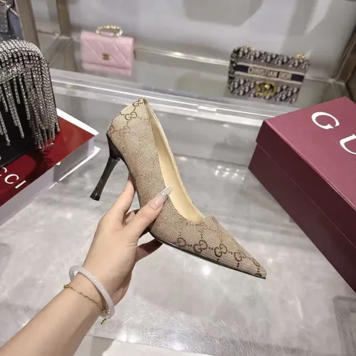 Replica Gucci High-Heeled Shoes For Women #1453399 $102.00 USD for Wholesale