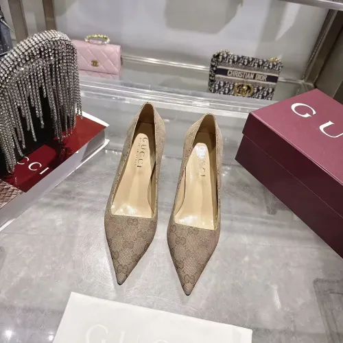Replica Gucci High-Heeled Shoes For Women #1453399 $102.00 USD for Wholesale