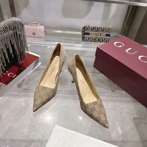 Replica Gucci High-Heeled Shoes For Women #1453399 $102.00 USD for Wholesale