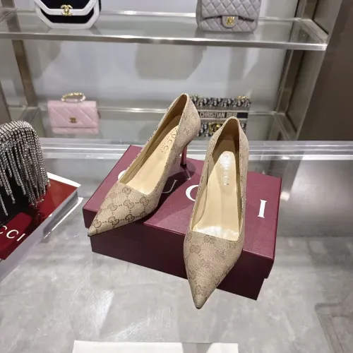 Replica Gucci High-Heeled Shoes For Women #1453399 $102.00 USD for Wholesale