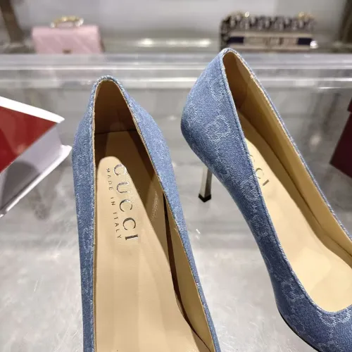 Replica Gucci High-Heeled Shoes For Women #1453400 $102.00 USD for Wholesale