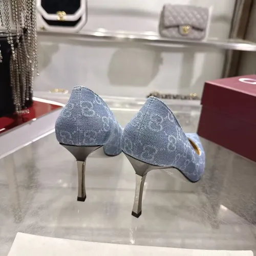 Replica Gucci High-Heeled Shoes For Women #1453400 $102.00 USD for Wholesale
