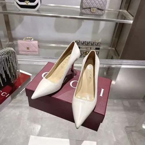 Replica Gucci High-Heeled Shoes For Women #1453401 $102.00 USD for Wholesale
