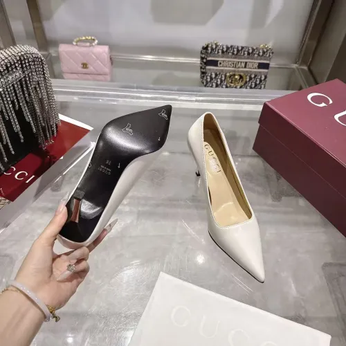 Replica Gucci High-Heeled Shoes For Women #1453401 $102.00 USD for Wholesale