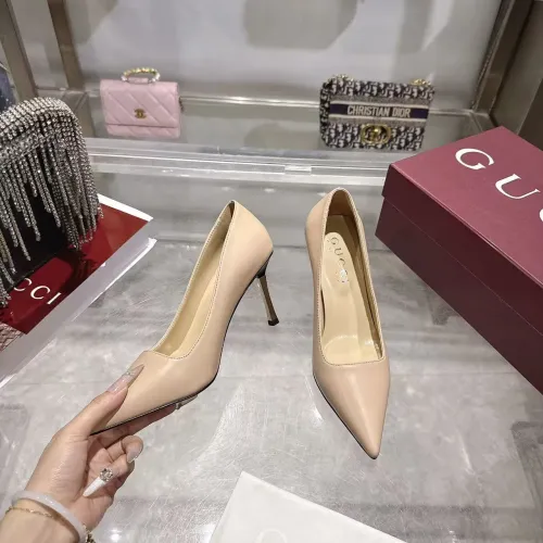 Replica Gucci High-Heeled Shoes For Women #1453402 $102.00 USD for Wholesale