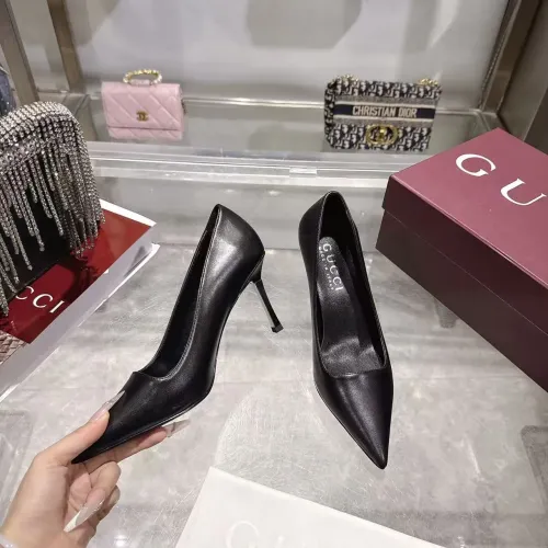Replica Gucci High-Heeled Shoes For Women #1453403 $102.00 USD for Wholesale
