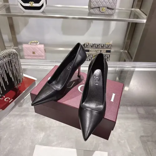 Replica Gucci High-Heeled Shoes For Women #1453403 $102.00 USD for Wholesale