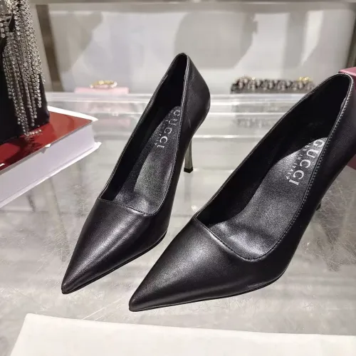 Replica Gucci High-Heeled Shoes For Women #1453403 $102.00 USD for Wholesale