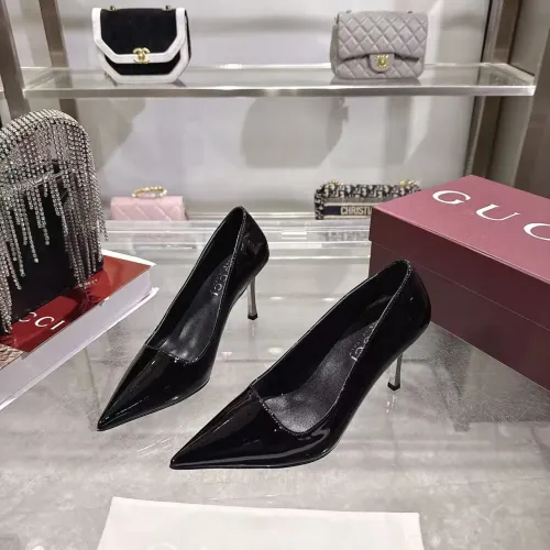 Cheap Gucci High-Heeled Shoes For Women #1453404, $$102.00 USD On Gucci High-Heeled Shoes
