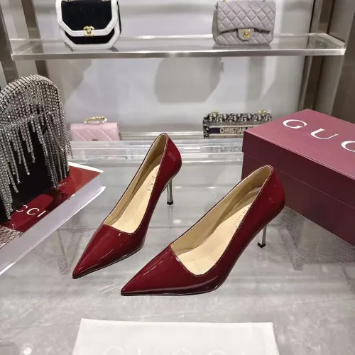 Cheap Gucci High-Heeled Shoes For Women #1453405, $$102.00 USD On Gucci High-Heeled Shoes