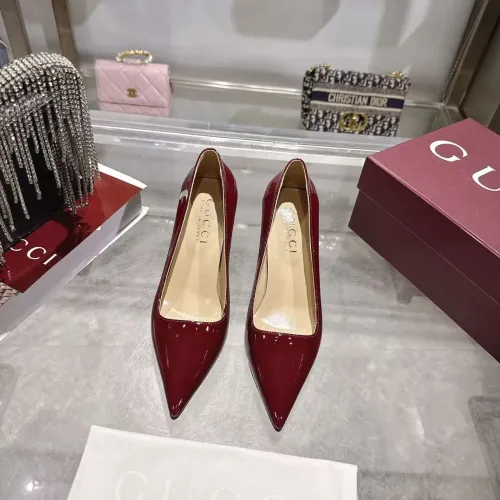 Replica Gucci High-Heeled Shoes For Women #1453405 $102.00 USD for Wholesale