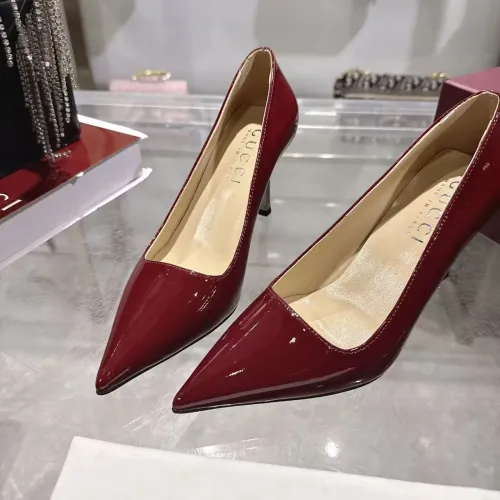 Replica Gucci High-Heeled Shoes For Women #1453405 $102.00 USD for Wholesale