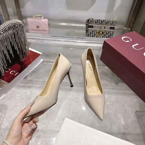 Replica Gucci High-Heeled Shoes For Women #1453406 $102.00 USD for Wholesale