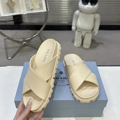 Replica Prada Slippers For Women #1453408 $88.00 USD for Wholesale
