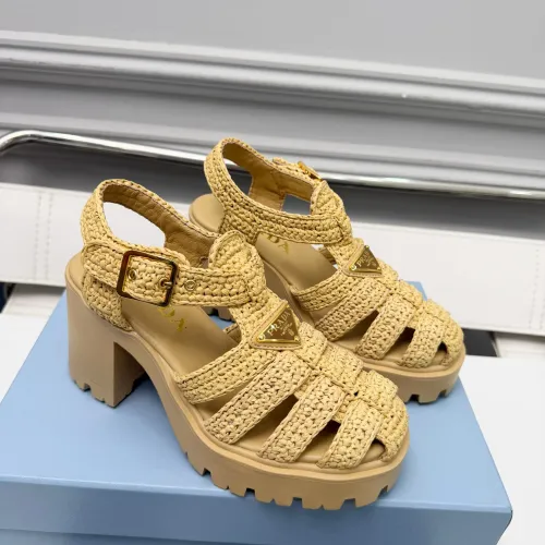 Replica Prada Sandal For Women #1453422 $122.00 USD for Wholesale