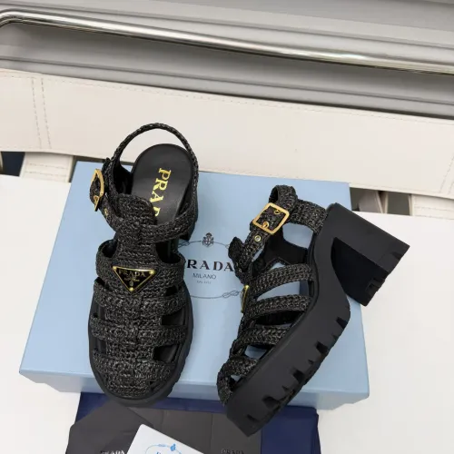 Replica Prada Sandal For Women #1453423 $122.00 USD for Wholesale