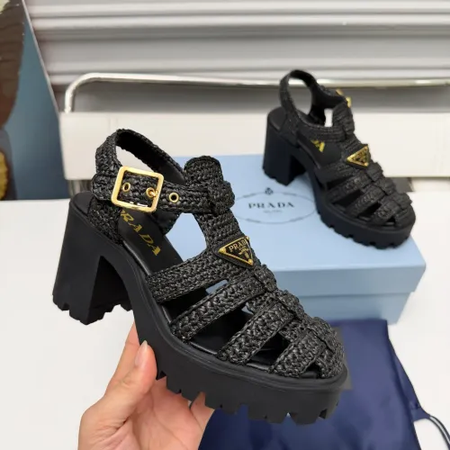 Replica Prada Sandal For Women #1453423 $122.00 USD for Wholesale