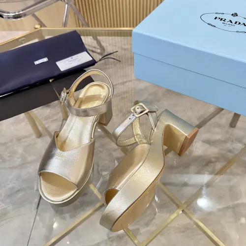 Replica Prada Sandal For Women #1453427 $100.00 USD for Wholesale