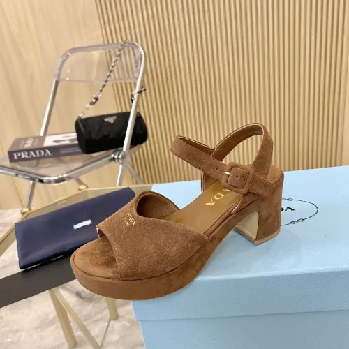 Replica Prada Sandal For Women #1453430 $100.00 USD for Wholesale